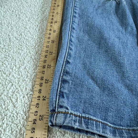 Oasis by eunina jeans Womens size 3 ripped denim Distressed Blue Casual Boho - Picture 9 of 12